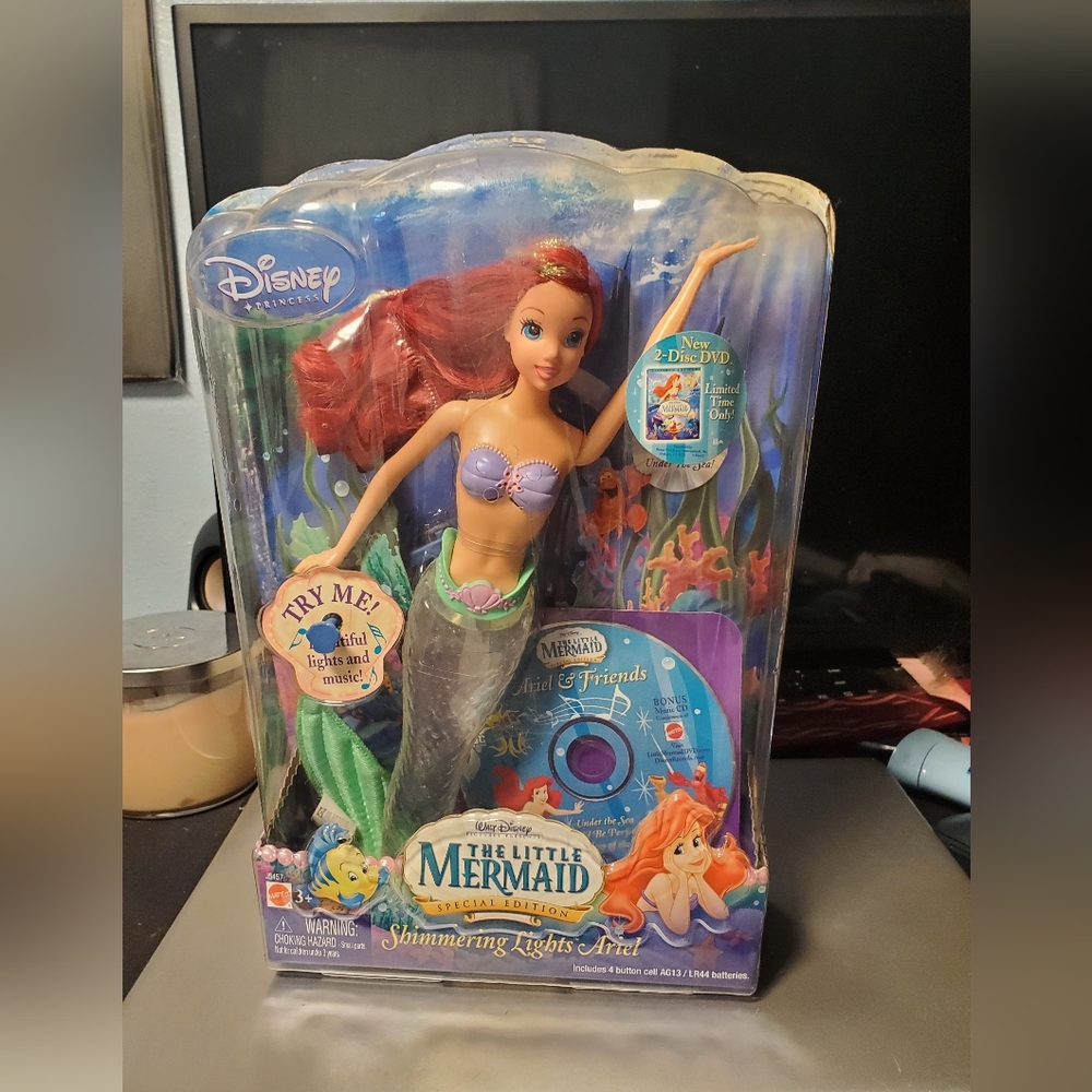 NIB Shimmering Lights Ariel